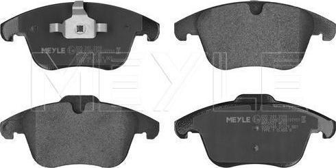 Meyle 025 241 2319 - Тормозные колодки, дисковые, комплект abcparts.ee