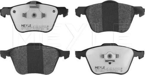 Meyle 025 235 9018/PD - Тормозные колодки, дисковые, комплект abcparts.ee