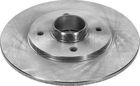 Meyle 16-15 523 0007 - Тормозной диск abcparts.ee