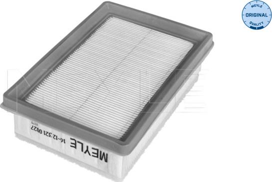 Meyle 16-12 321 0027 - Воздушный фильтр двигателя abcparts.ee