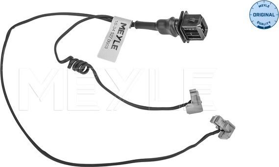 Meyle 16-34 527 0003 - Сигнализатор, износ тормозных колодок abcparts.ee