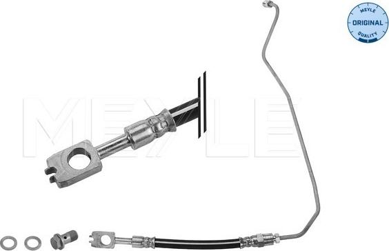 Meyle 100 525 0062/S - Тормозной шланг abcparts.ee
