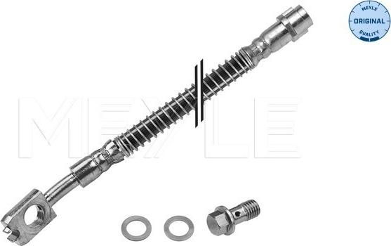 Meyle 100 525 0017/S - Тормозной шланг abcparts.ee