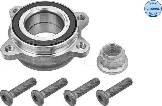 Meyle 100 652 0014 - Ступица колеса, поворотный кулак abcparts.ee