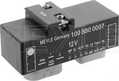 Meyle 100 880 0007 - Блок управления, эл. вентилятор (охлаждение двигателя) abcparts.ee
