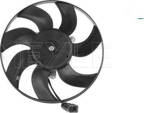 Meyle 100 236 0050 - Вентилятор, охлаждение двигателя abcparts.ee