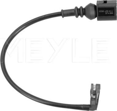 Meyle 114 527 0023 - Сигнализатор, износ тормозных колодок abcparts.ee