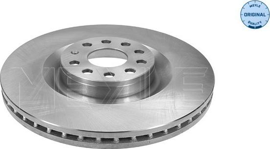 Meyle 115 521 1010 - Тормозной диск abcparts.ee