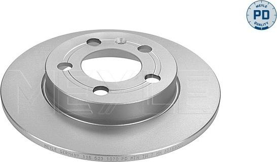 Meyle 115 523 0021/PD - Тормозной диск abcparts.ee