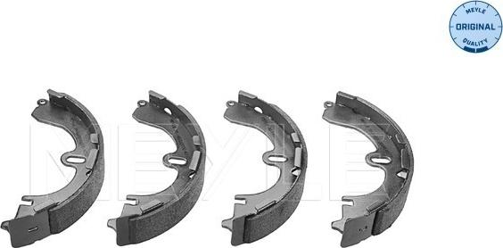 Meyle 30-14 533 0000 - Комплект тормозных колодок, барабанные abcparts.ee