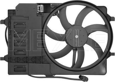 Meyle 314 236 0013 - Вентилятор, охлаждение двигателя abcparts.ee