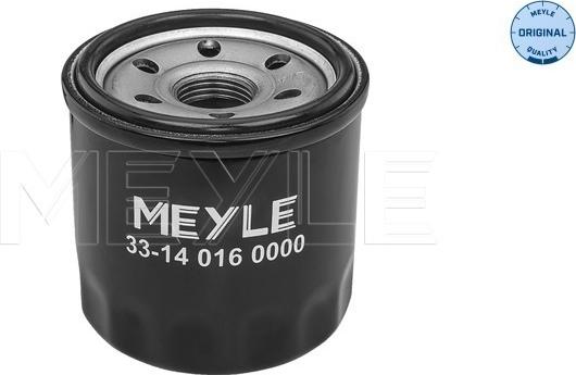 Meyle 33-14 016 0000 - Масляный фильтр abcparts.ee