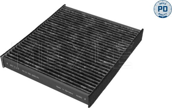 Meyle 70-12 326 0005/PD - Фильтр воздуха в салоне abcparts.ee