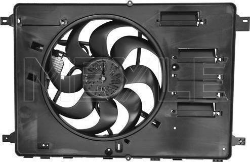 Meyle 714 236 0003 - Вентилятор, охлаждение двигателя abcparts.ee