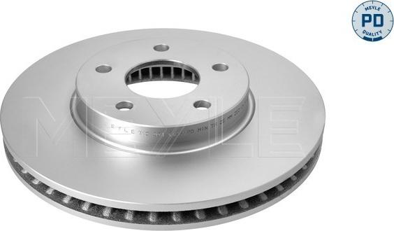 Meyle 715 521 0049/PD - Тормозной диск abcparts.ee