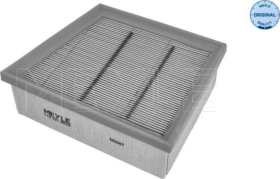 Meyle 712 321 0019 - Воздушный фильтр двигателя abcparts.ee