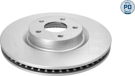 Meyle 783 521 0050/PD - Тормозной диск abcparts.ee