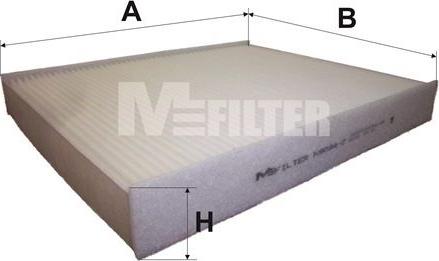 Mfilter K 9094-2 - Фильтр воздуха в салоне abcparts.ee