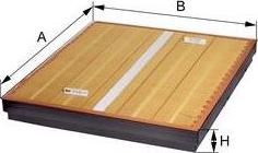 Mfilter K 799 - Воздушный фильтр двигателя abcparts.ee