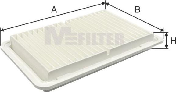 Mfilter K 7170 - Воздушный фильтр двигателя abcparts.ee