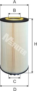 Mfilter TE 610 - Масляный фильтр abcparts.ee