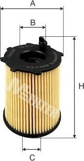 Mfilter TE617 - Масляный фильтр abcparts.ee