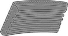 MGA CS70990 - Поликлиновой ремень abcparts.ee