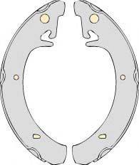 MGA M637 - Комплект тормозных колодок, барабанные abcparts.ee