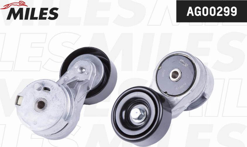 Miles AG00299 - Натяжитель, поликлиновый ремень abcparts.ee