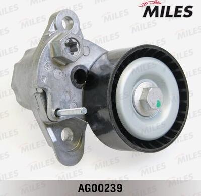 Miles AG00239 - Ролик, поликлиновый ремень abcparts.ee