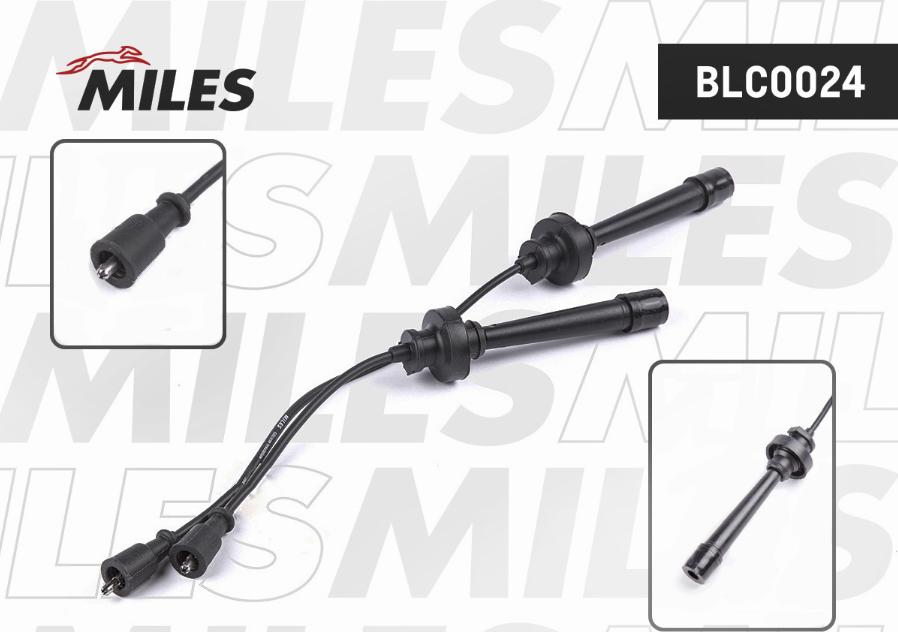 Miles BLC0024 - Комплект проводов зажигания abcparts.ee