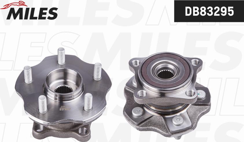 Miles DB83295 - Комплект подшипника, ступицы колеса abcparts.ee