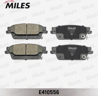 Miles E410556 - Тормозные колодки, дисковые, комплект abcparts.ee