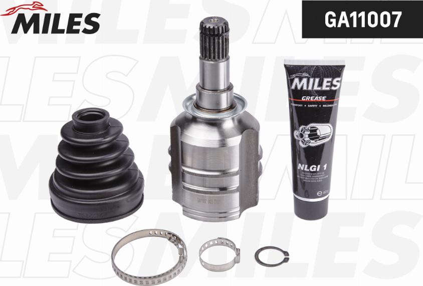 Miles GA11007 - Комплект ШРУСа, приводной вал, шарнир abcparts.ee