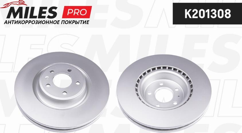 Miles K201308 - Тормозной диск abcparts.ee