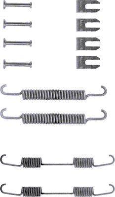 Mintex MBA666 - Комплектующие, барабанный тормозной механизм abcparts.ee