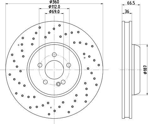 Mintex MDC83137C - Тормозной диск abcparts.ee