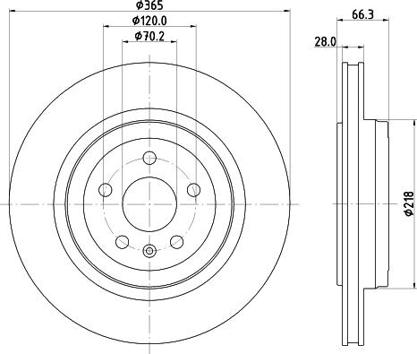 Mintex MDC2940C - Тормозной диск abcparts.ee