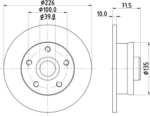 Mintex MDC787 - Тормозной диск abcparts.ee