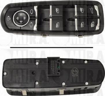 MI.R.A. 534160 - Выключатель, стеклоподъемник abcparts.ee