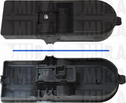 MI.R.A. 53/4126K - Выключатель, стеклоподъемник abcparts.ee