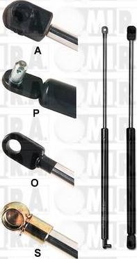 MI.R.A. 52/1302 - Газовая пружина, упор abcparts.ee