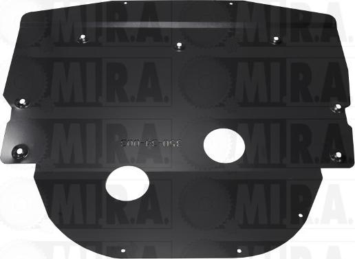 MI.R.A. 52/3050 - Защита двигателя / поддона двигателя abcparts.ee