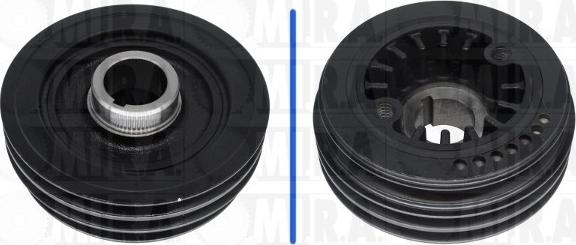 MI.R.A. 17/3024 - Шкив коленчатого вала abcparts.ee