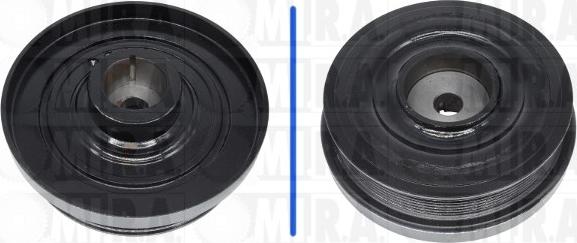 MI.R.A. 17/3023 - Шкив коленчатого вала abcparts.ee