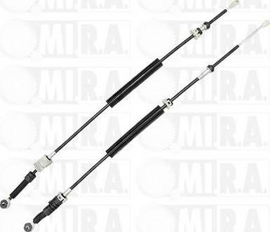 MI.R.A. 32/2437 - Трос, наконечник, ступенчатая коробка передач abcparts.ee