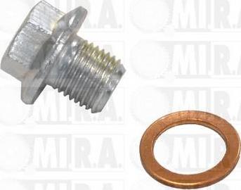 MI.R.A. 28/2283K - Резьбовая пробка, масляный поддон abcparts.ee