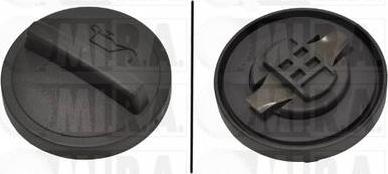 MI.R.A. 23/3731 - Крышка, заливная горловина abcparts.ee