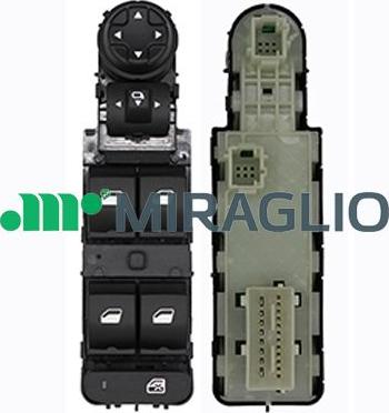 Miraglio 121/PGB76002 - Выключатель, стеклоподъемник abcparts.ee