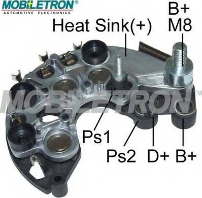 Mobiletron RP-40H - Выпрямитель, диодный мост, генератор abcparts.ee